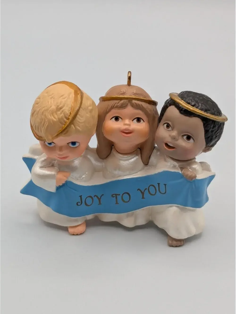 Hallmark Keepsake Joyful Trio 1989 Vintage Christmas Ornament 3 Little Angels